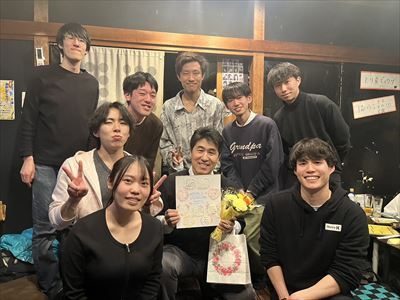 3月の謝恩会の写真1